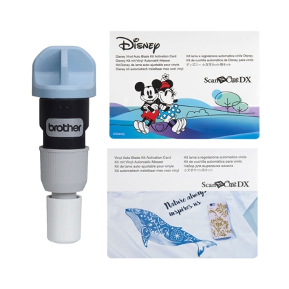 Brother SDX Automatik-Messer für Vinyl & Aufbügelfolie – Disney Kit